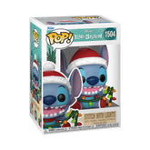 Funko Pop! Disney: Stitch Holiday - Stitch With Lights - Lilo and Stitch - Collectable Vinyl Figure - Gift Idea - Official Merchandise - Toys for Kids & Adults - Movies Fans